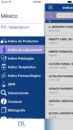 Vademécum PR México