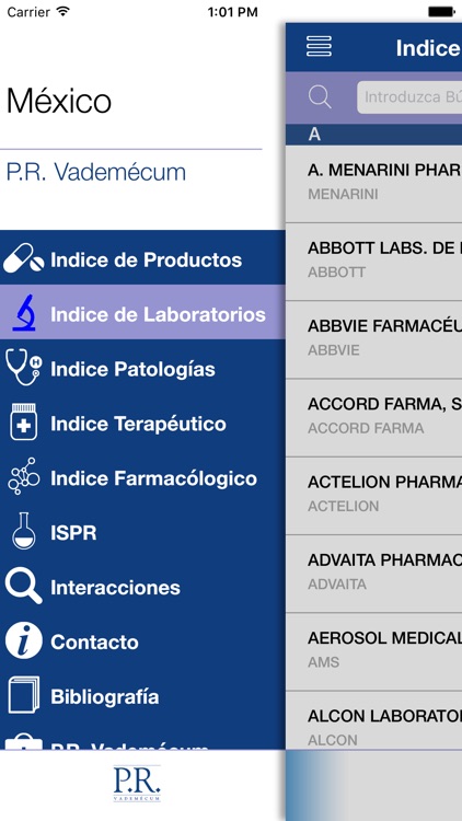Vademécum PR México