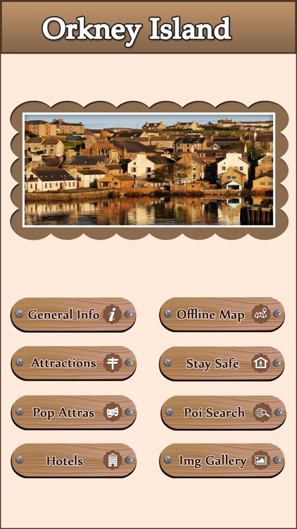 Orkney Island Offline Map Tourism Guide