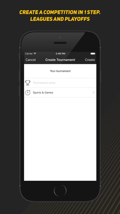 Free tournament maker app for leagues, championships and brackets