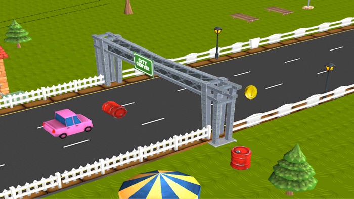 Rush Crazy Driving Car Racing