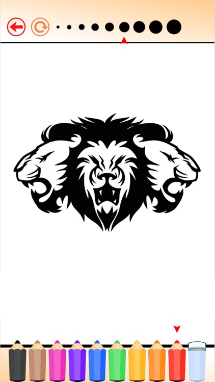 Coloring Book Tattoo Design: Painting Picture Tribal Tattoos Free Edition