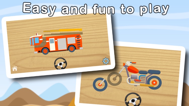 Wheels Puzzles For Kids