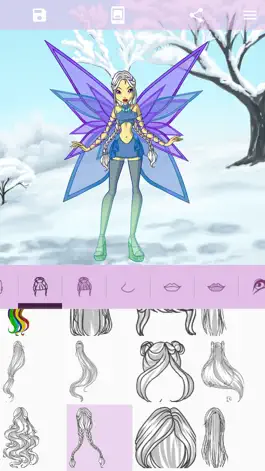 Game screenshot Avatar Maker: Fairies apk