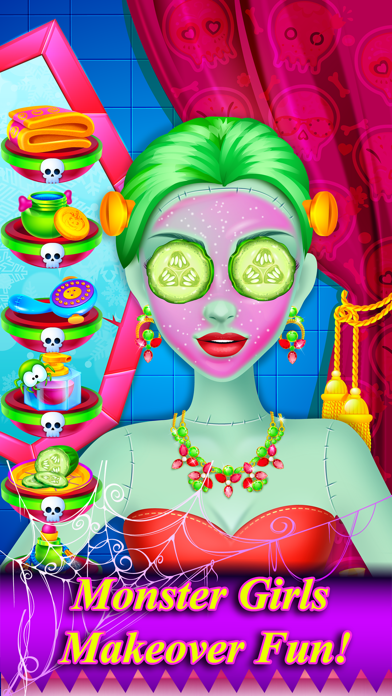 Screenshot #2 pour Halloween Beauty Salon - Makeup Makeover & Dressup