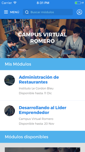 Campus Virtual Romero(圖3)-速報App