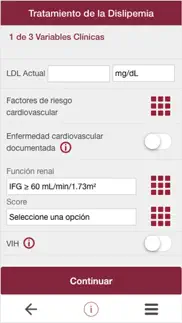 lipidapp iphone capturas de pantalla 2