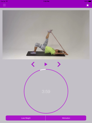 Resistance Band Loop Workouts for Women Exercises screenshot 2