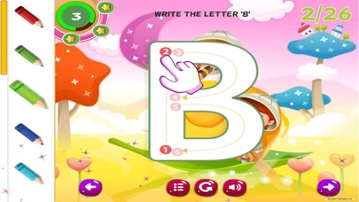 Screenshot #2 pour ABC Tracing Letters Handwriting Practice Children