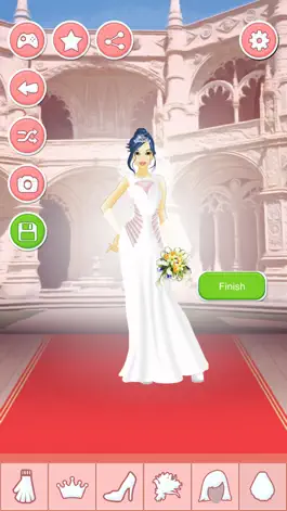 Game screenshot Bride Dress Up Game - Wedding Makeover Salon hack