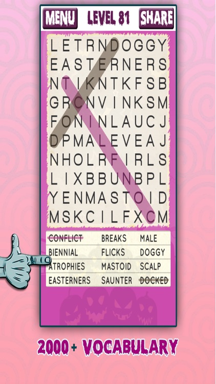 Halloween Word Search Ultimate screenshot-4