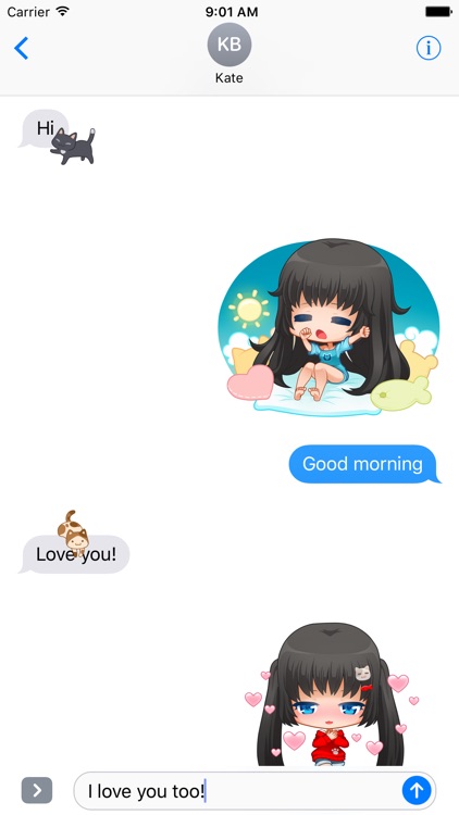 Nyao Nyanko Stickers