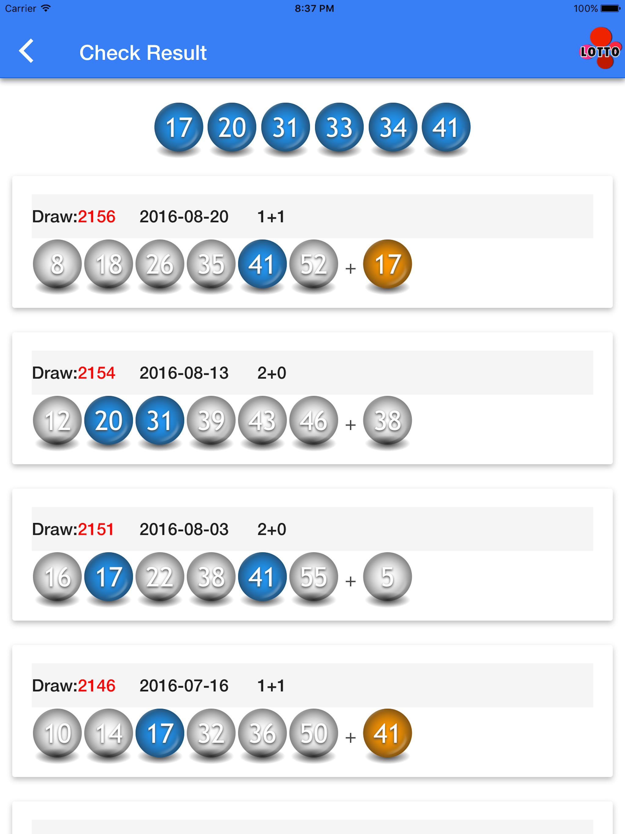 UK Lotto Thunderball 49 EuroMillions Health