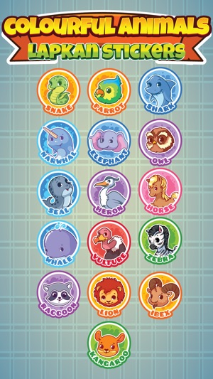 Sticker Me: Colourful Animals(圖2)-速報App