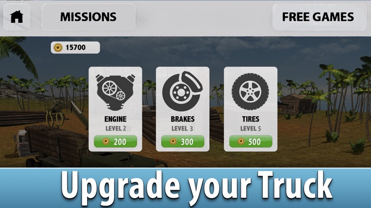 Jungle Logging Truck Simulator 3D screenshot-3