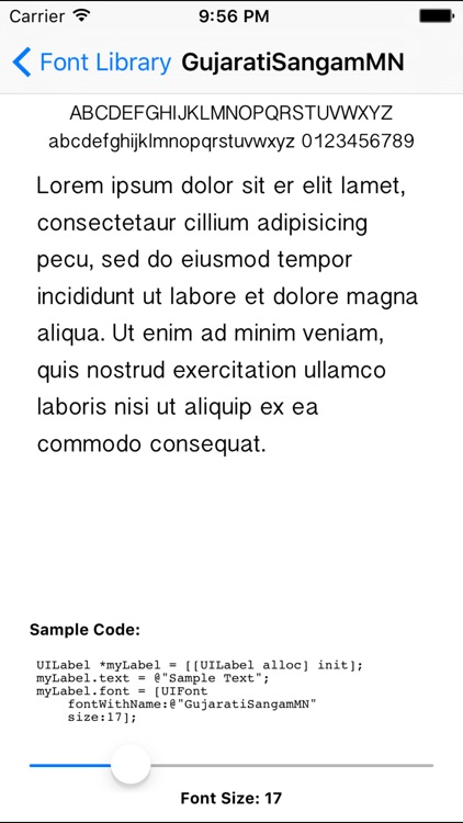 FontLibrary