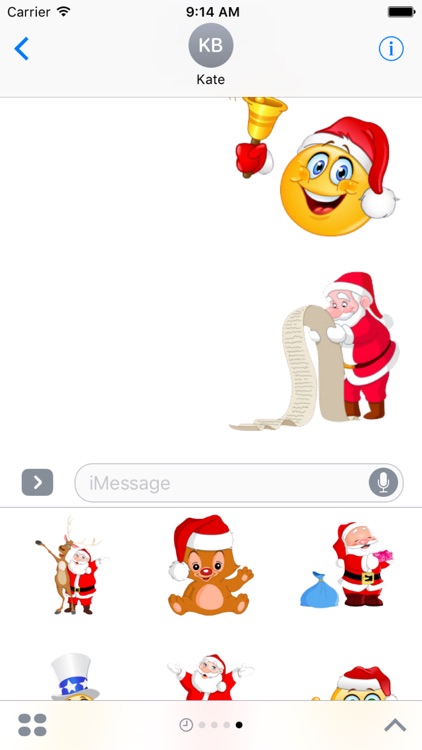 Christmas Party Stickers for iMessage