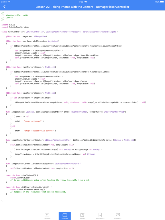 Screenshot #4 for Code School for Xcode & iOS