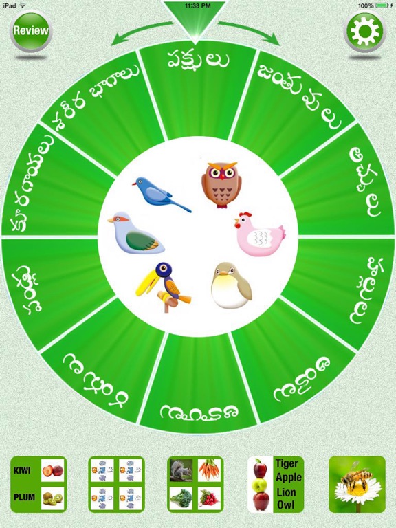 FlashCards Telugu Lesson