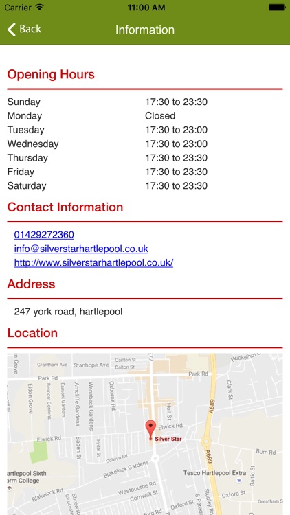 Silver Star Takeaway