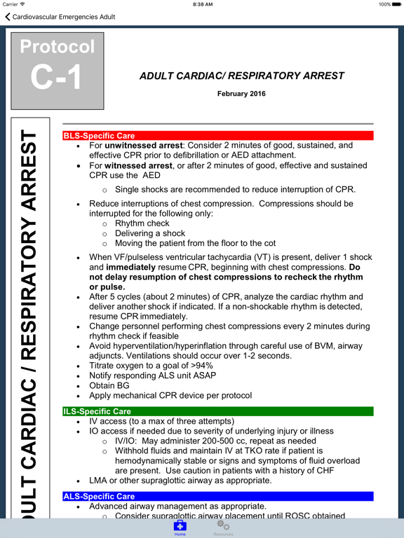 Treasure Valley EMSS iPad screenshot 4 - Medical app