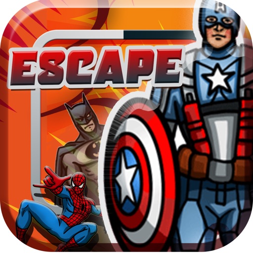 Superheroes Escape From Villain 