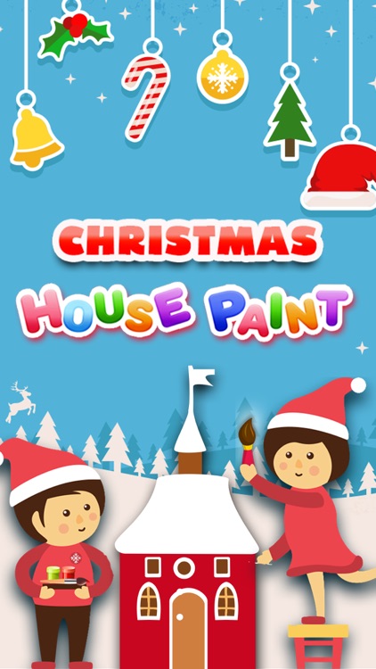 Christmas House Paint - House Makeover