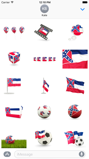 Mississippi Flag Stickers(圖1)-速報App