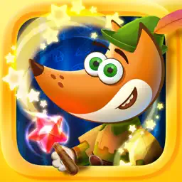 Tim the Fox - Puzzle - Fairy Tales Free app icon