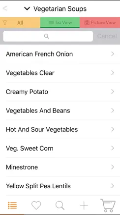 Veg Soup Recipes - Tomato, Potato, Minestrone iPhone image 3