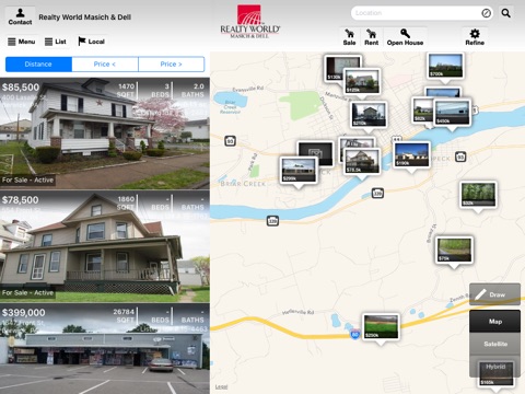 Realty World Masich & Dell for iPad screenshot 2