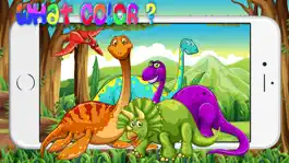 Game screenshot Colour Skills Test Dinosaur for Kid 2 3 4 Year Old mod apk