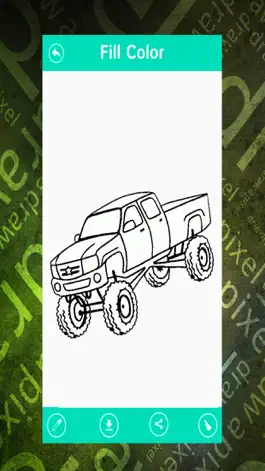 Game screenshot Vehicle Coloring Book-Car Drawing & Painting Pages mod apk