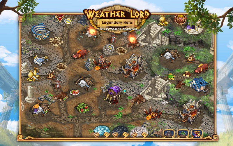 Screenshot #3 pour Weather Lord: Legendary Hero