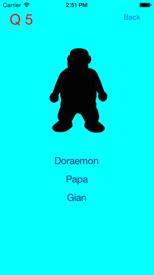 #1. Who's The Shadow for Doraemon (iOS) 由: Kozo Terai