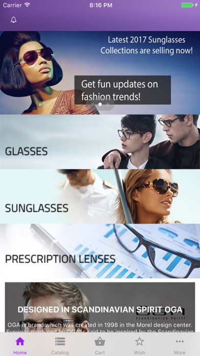 Screenshot #1 pour illuminata optical store