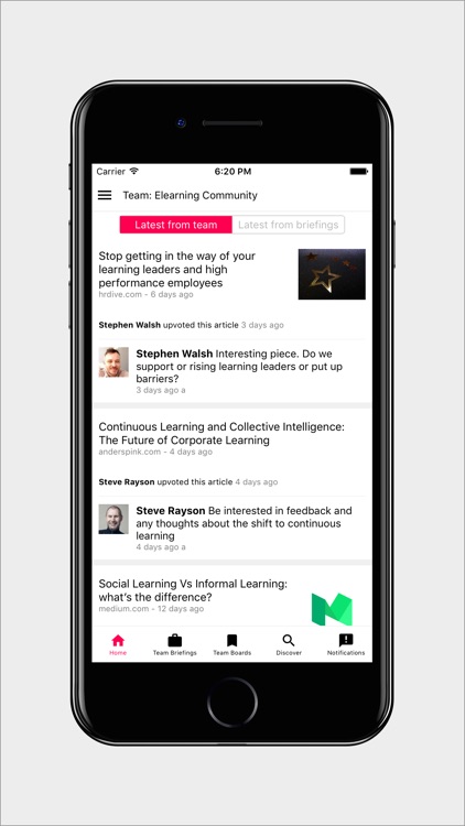 Anders Pink: Discover, Learn, Curate, Collaborate