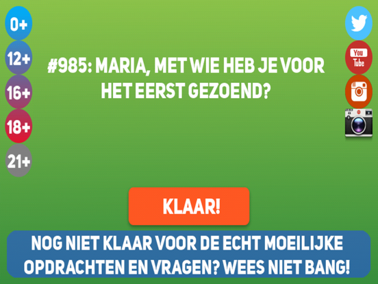 Durven of de Waarheid (0+, 18+) iPad app afbeelding 2
