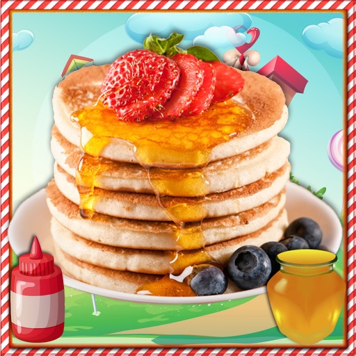 Pancakes Maker – Chef Monica breakfast food café Icon