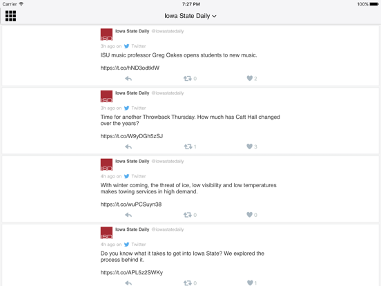 ISD Mobile iPad screenshot