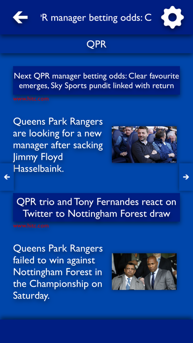 Screenshot #1 pour All The News - QPR Edition
