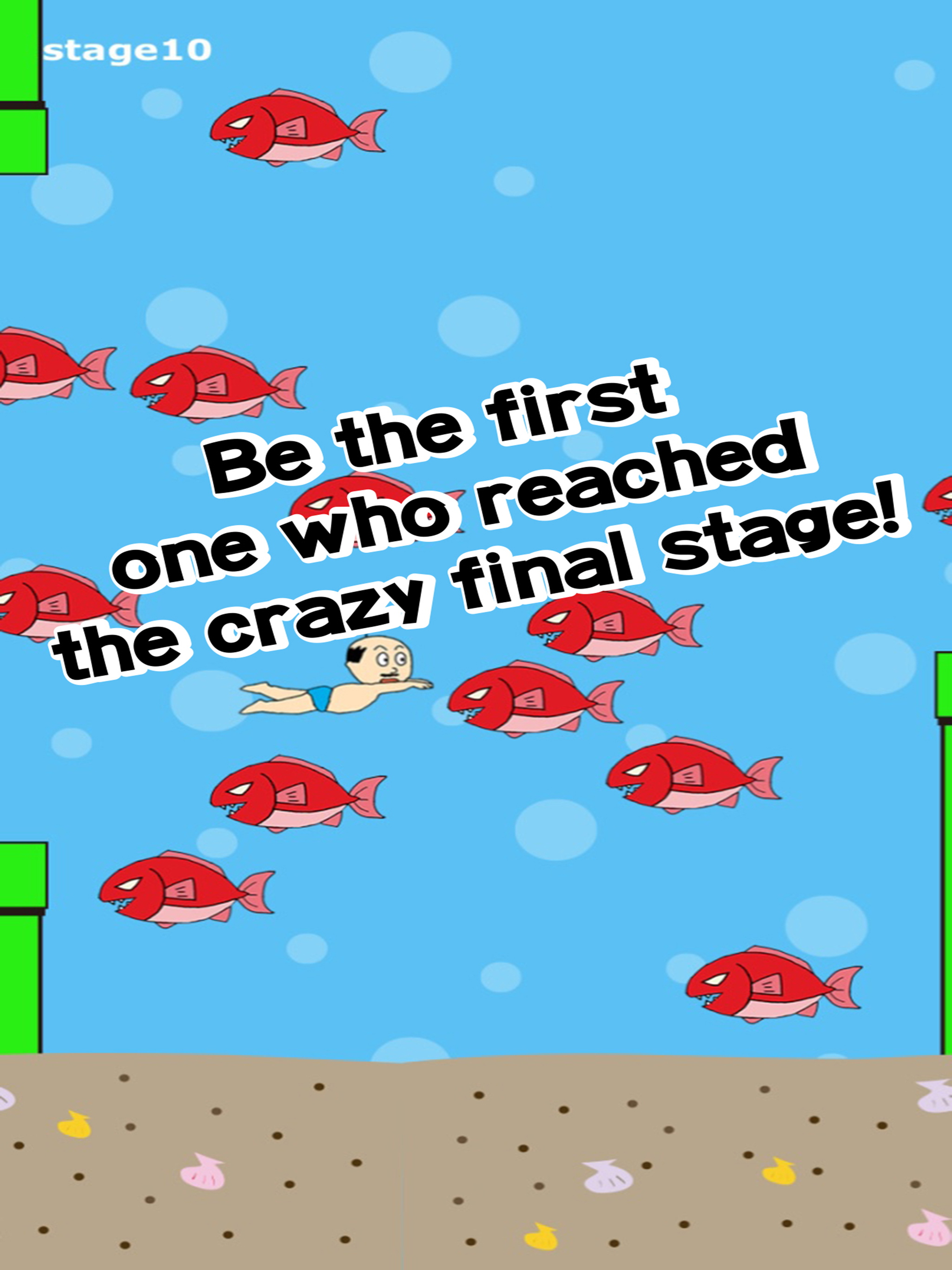 Mr.Swimmer - Super Mario-style swimming game