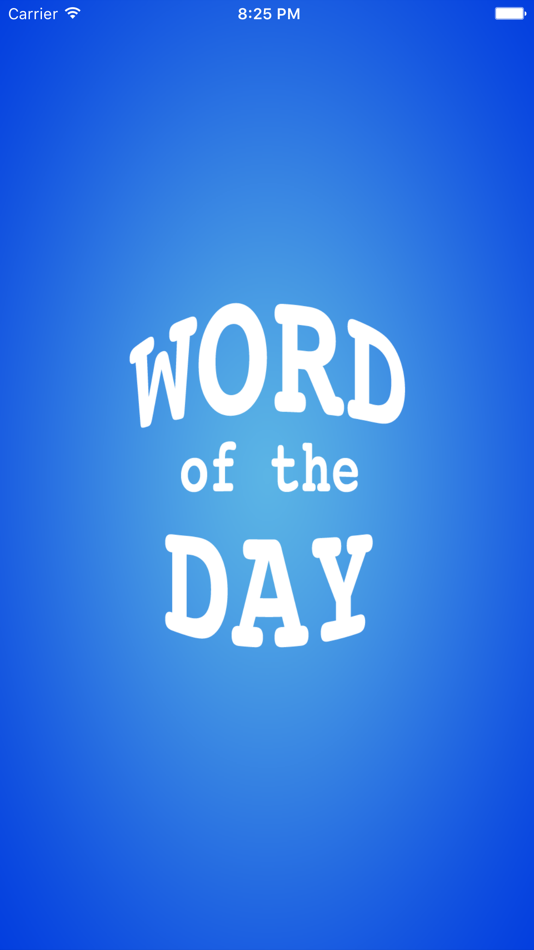 Word of the Day - Improve Your Vocabulary! - 1.0.1 - (iOS)