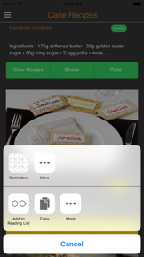 Best Cake recipes screenshot