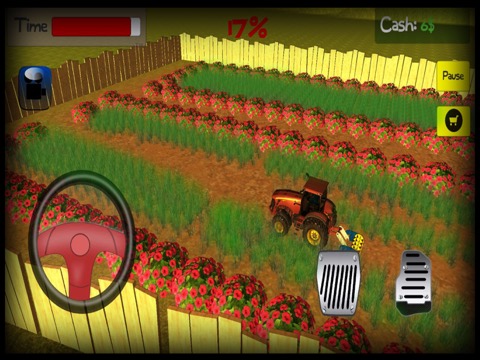 芝刈りと収穫3dトラクター農業シミュレーターのおすすめ画像4