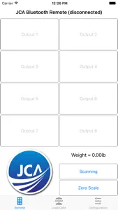 JCA Bluetooth Remote screenshot #1 for iPhone