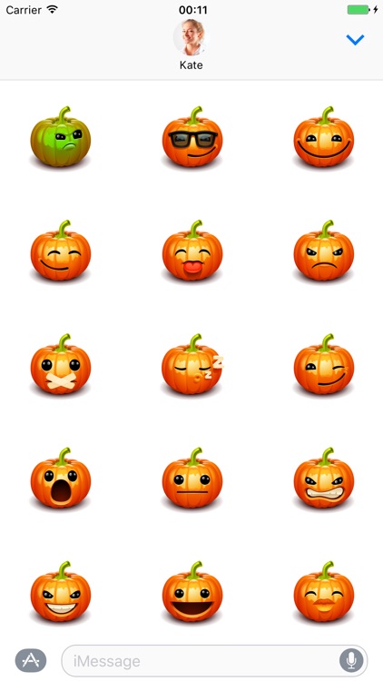 Halloween Pack 2 - Stickers for iMessage screenshot-3