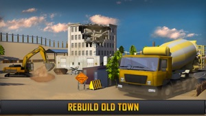 Hill Construction Crane Operator & Truck Driver 3D screenshot #1 for iPhone