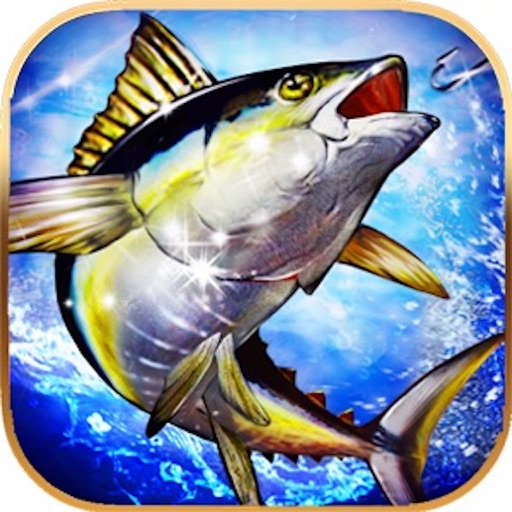 Let's Go Fishing On Sea Icon