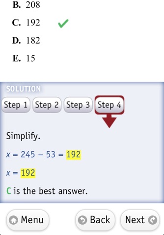 Preparing for Standardized Tests, Math screenshot 4